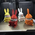 Giá đỡ trứng Phục Sinh Thỏ Bunny – Kinder Surprise - Thumbnail 1