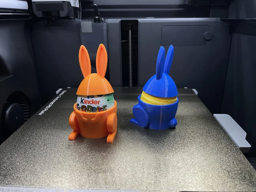 Giá đỡ trứng Phục Sinh Thỏ Bunny – Kinder Surprise - Image 2