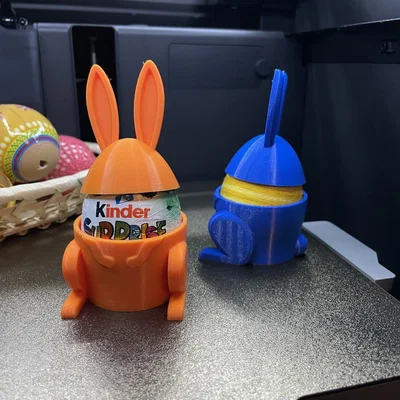 Giá đỡ trứng Phục Sinh Thỏ Bunny – Kinder Surprise