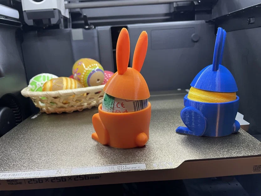 Giá đỡ trứng Phục Sinh Thỏ Bunny – Kinder Surprise - Image 4