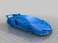 Mô hình 3D Lamborghini Veneno: Siêu xe đua chi tiết cho người đam mê - Image 1