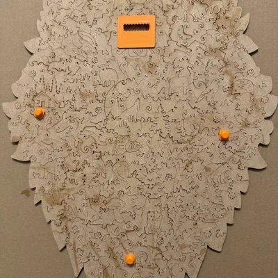 Móc treo hình/Puzzle (dán) – Picture Hanger
