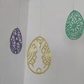 Bộ sưu tập trứng Phục sinh 3D trang trí treo tường độc đáo - Thumbnail 2