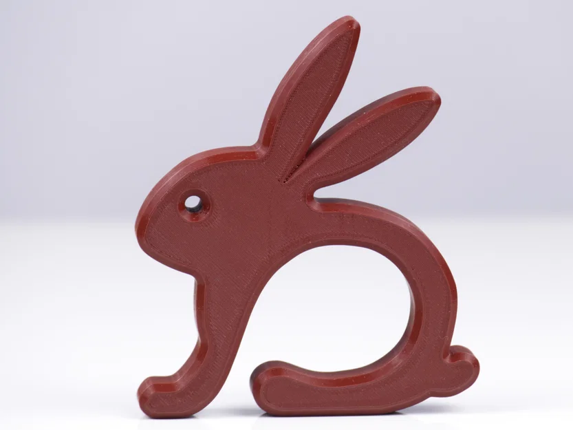 Vòng giữ khăn ăn Thỏ Phục Sinh (Easter Bunny Napkin Ring) - Image 2