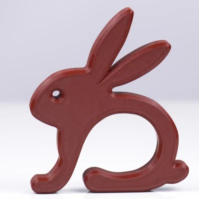 Vòng giữ khăn ăn Thỏ Phục Sinh (Easter Bunny Napkin Ring)