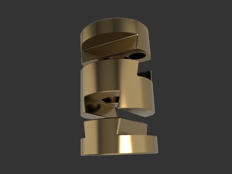 Khớp nối Oldham T8 cho trục Z (Oldham Coupling T8 Z-axis) - Image 1