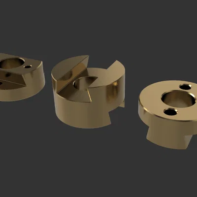 Khớp nối Oldham T8 cho trục Z (Oldham Coupling T8 Z-axis)
