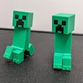 Creeper Minecraft Khớp Nối (Articulated) – Print-In-Place - Thumbnail 1