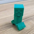 Creeper Minecraft Khớp Nối (Articulated) – Print-In-Place - Thumbnail 2