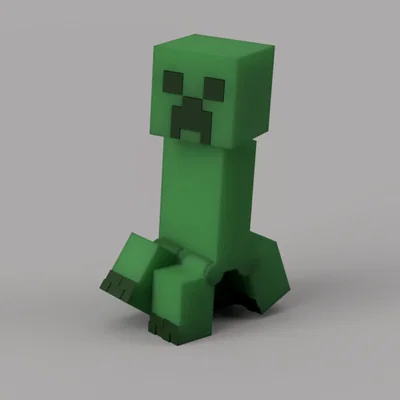 Creeper Minecraft Khớp Nối (Articulated) – Print-In-Place
