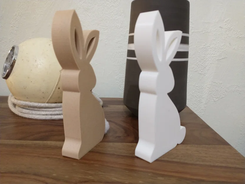 Mô hình chú thỏ Easter Bunny trang trí dễ thương cho máy in 3D - Image 2