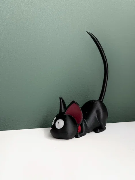 Mô hình 3D mèo đen Jiji từ Kiki's Delivery Service đáng yêu - Image 1