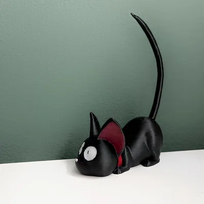 Mô hình 3D mèo đen Jiji từ Kiki's Delivery Service đáng yêu