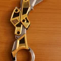 Dao rọc giấy karambit gập Clicky - không overhangs - Thumbnail 1