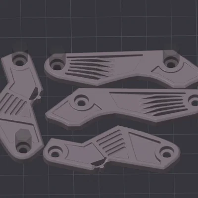 Dao rọc giấy karambit gập Clicky - không overhangs