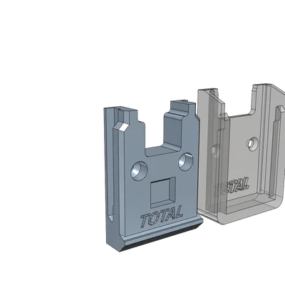 Giá treo máy khoan và pin Total 20V 3D