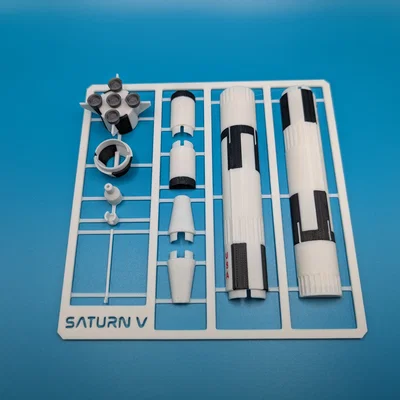 NASA Saturn V Kit Card – Thẻ kit mô hình Saturn V