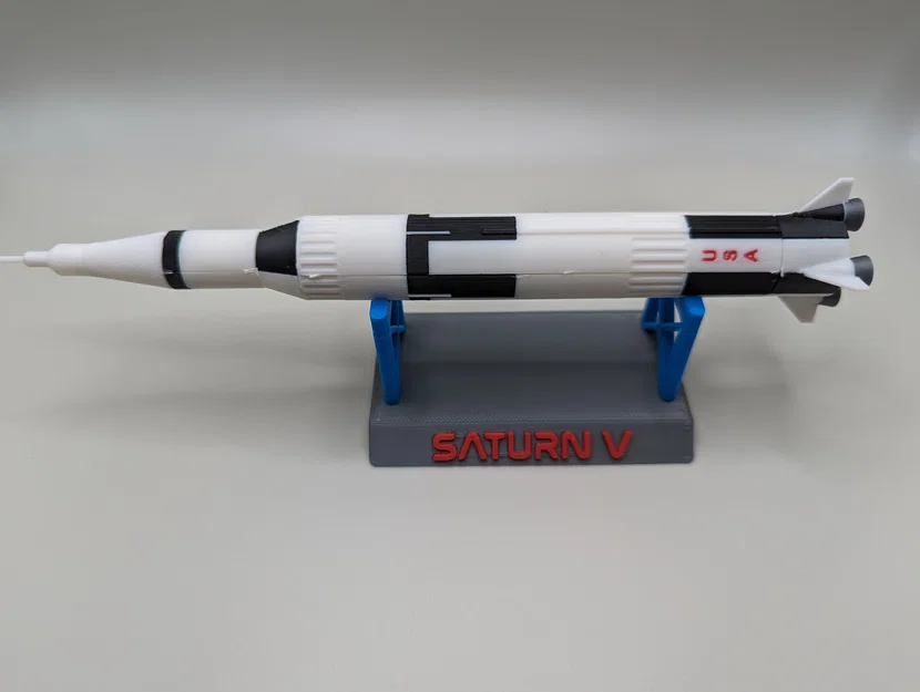 NASA Saturn V Kit Card – Thẻ kit mô hình Saturn V - Image 5