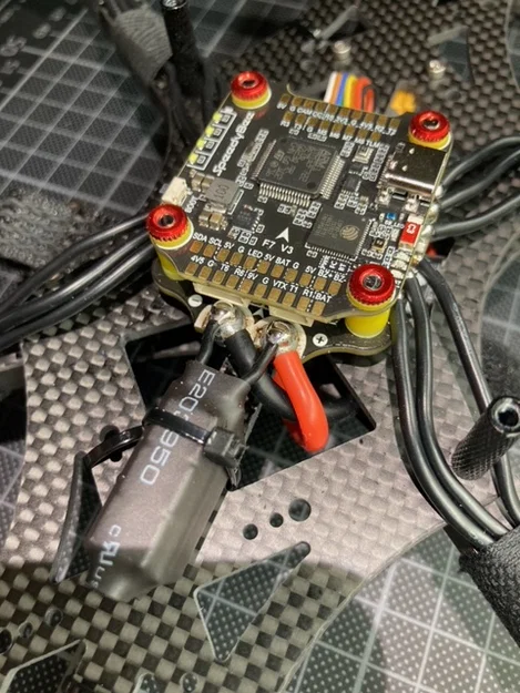 AOS 7 Parts – Bộ holder GPS/ELRS & bracket DJI Air Unit O2 - Image 2