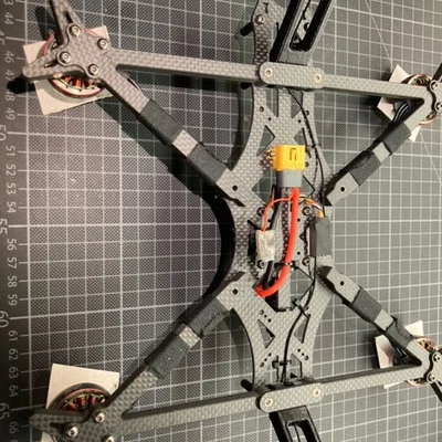 AOS 7 Parts – Bộ holder GPS/ELRS & bracket DJI Air Unit O2