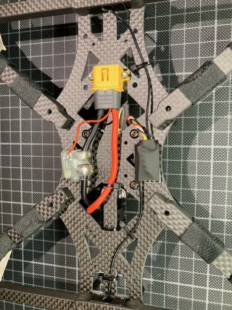 AOS 7 Parts – Bộ holder GPS/ELRS & bracket DJI Air Unit O2 - Image 4