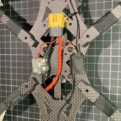 AOS 7 Parts – Bộ holder GPS/ELRS & bracket DJI Air Unit O2