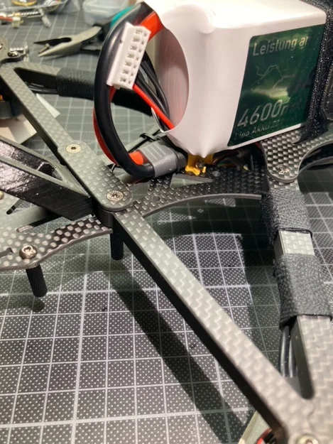 AOS 7 Parts – Bộ holder GPS/ELRS & bracket DJI Air Unit O2 - Image 6