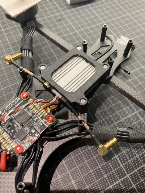 AOS 7 Parts – Bộ holder GPS/ELRS & bracket DJI Air Unit O2 - Image 8