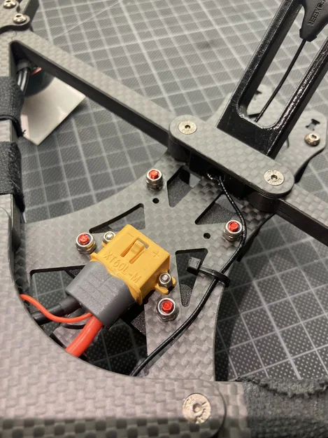 AOS 7 Parts – Bộ holder GPS/ELRS & bracket DJI Air Unit O2 - Image 9