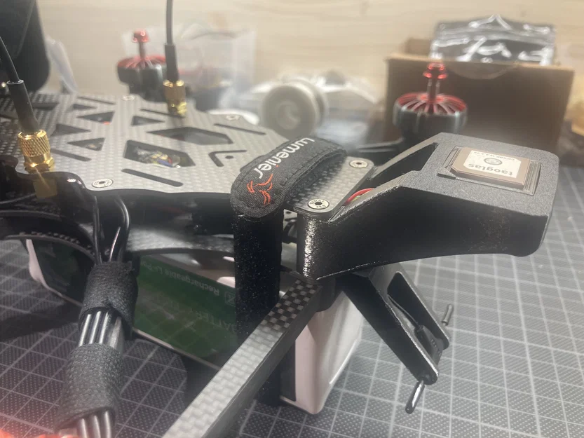 AOS 7 Parts – Bộ holder GPS/ELRS & bracket DJI Air Unit O2 - Image 13