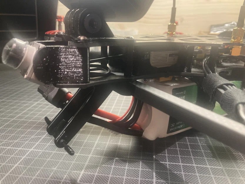 AOS 7 Parts – Bộ holder GPS/ELRS & bracket DJI Air Unit O2 - Image 15