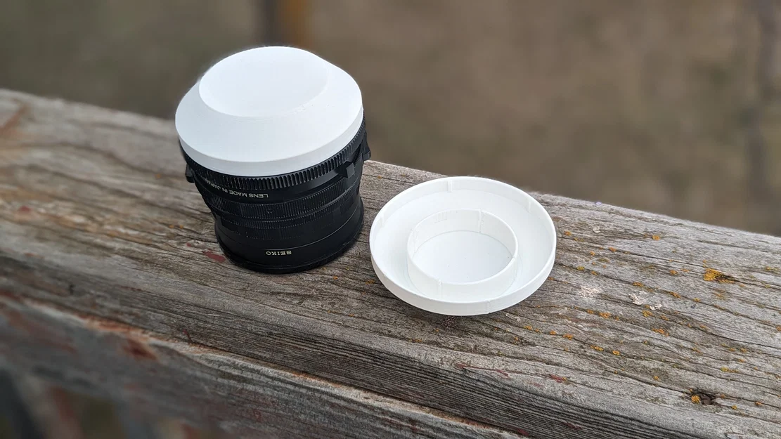 Nắp đậy đuôi ống kính Mamiya RB67 (Rear Lens Cap) in 3D - Image 1