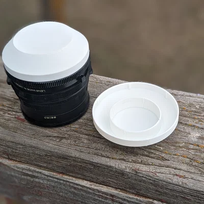 Nắp đậy đuôi ống kính Mamiya RB67 (Rear Lens Cap) in 3D