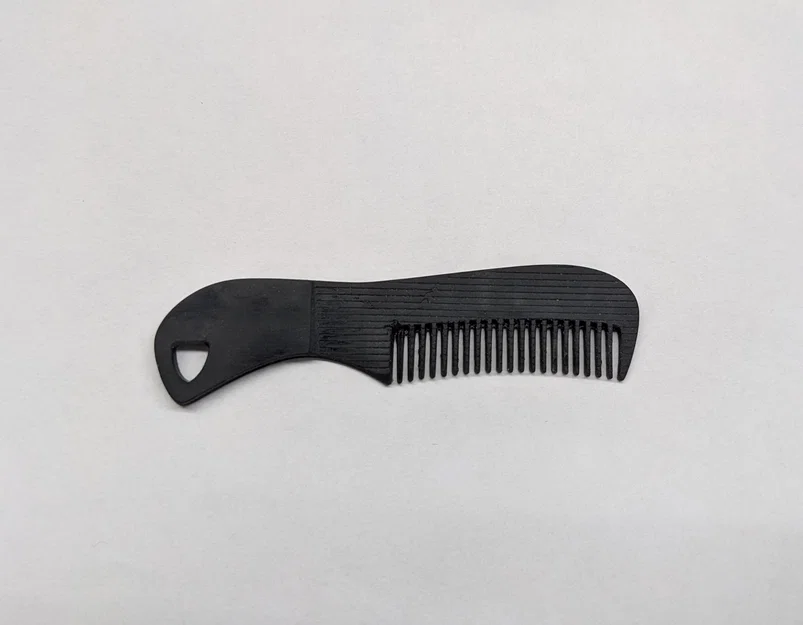 Lược Mini Bỏ Túi Cho Râu Và Ria Mép (Mustache/Beard Comb Keychain) - Image 3