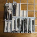 Gridfinity Modular Bit Organizer – Khay mô-đun sắp xếp mũi khoan/taro - Thumbnail 1