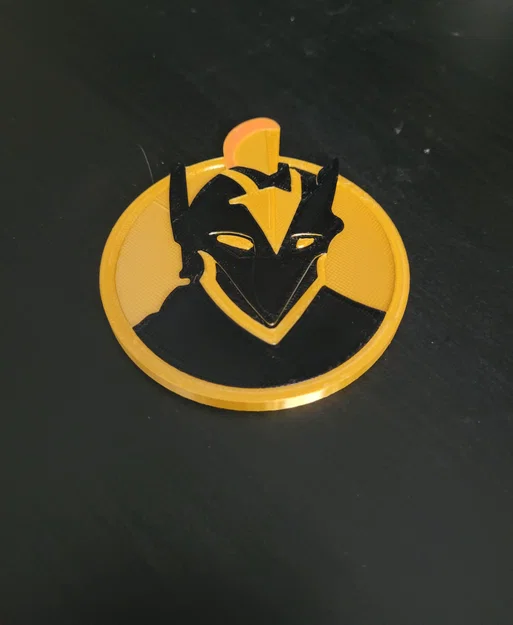 Mô hình huy hiệu Ares Medallion - Phụ kiện Fortnite 3D độc đáo - Image 3