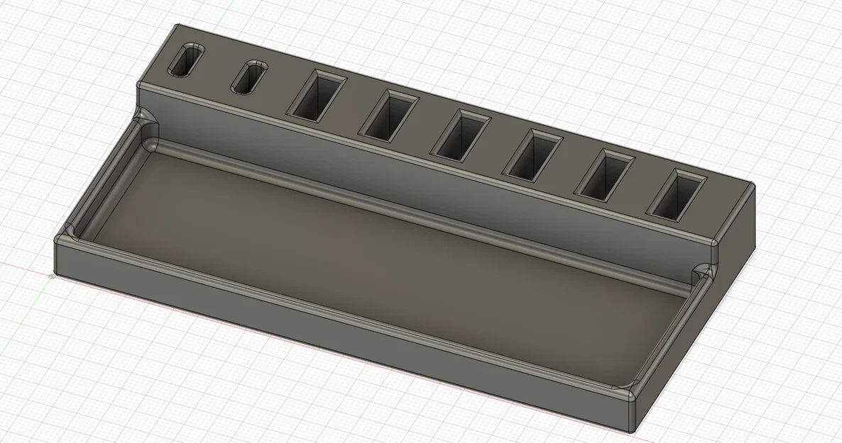Khay Đựng USB Đa Năng 3D: Sắp Xếp Bàn Làm Việc Gọn Gàng - Image 1