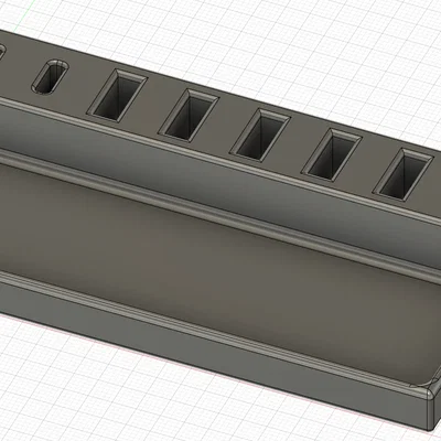 Khay Đựng USB Đa Năng 3D: Sắp Xếp Bàn Làm Việc Gọn Gàng