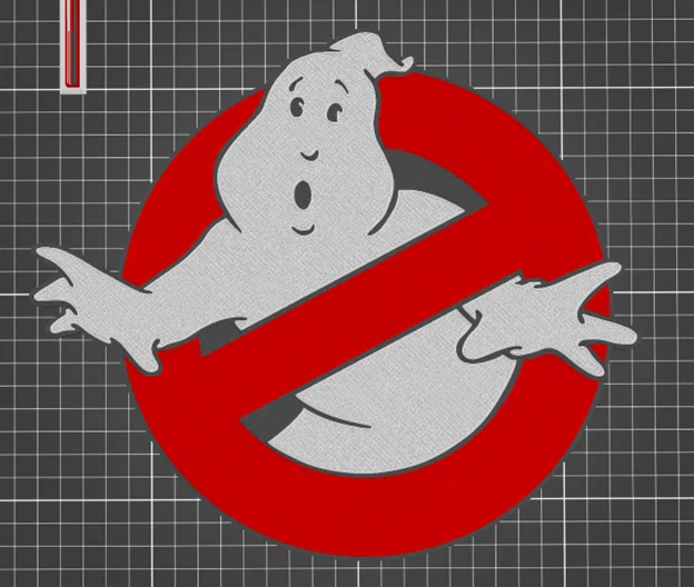Mô hình logo Ghostbusters ấn tượng cho máy in 3D đa màu - Image 2