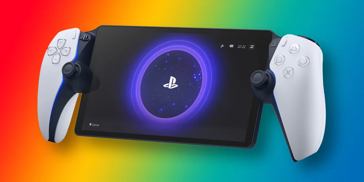 Chân đế in 3D cho PlayStation Portal với logo thiết kế độc đáo - Image 1
