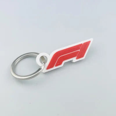 Móc khóa logo F1 (Formula 1) in 3D đẹp mắt, nhỏ gọn