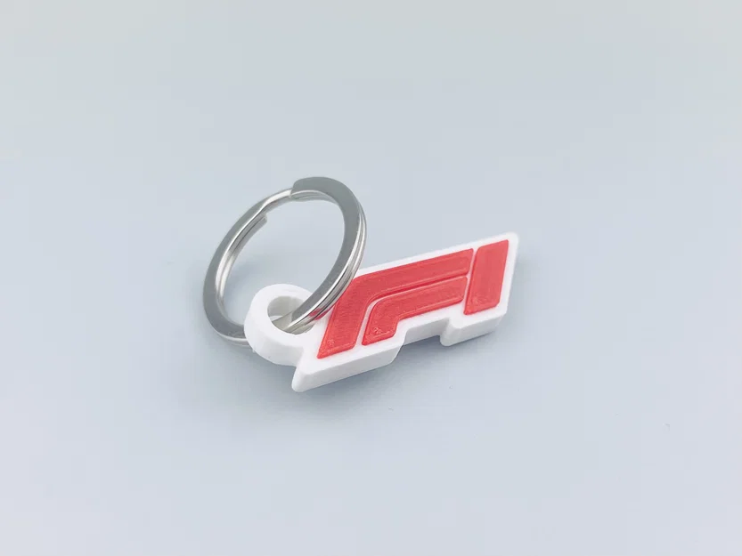 Móc khóa logo F1 (Formula 1) in 3D đẹp mắt, nhỏ gọn - Image 3