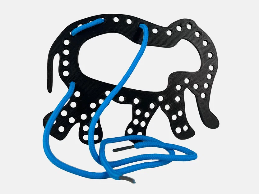 Hình Thú Luyện Tập Khâu Vá Cho Bé (In 3D) - Image 1