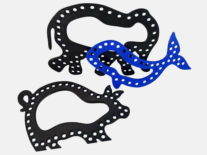 Hình Thú Luyện Tập Khâu Vá Cho Bé (In 3D) - Image 2