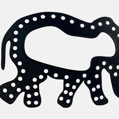 Hình Thú Luyện Tập Khâu Vá Cho Bé (In 3D)