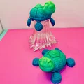 Mô hình rùa 3D siêu đáng yêu với khớp chân linh hoạt (Turtle Flexi Feet) - Thumbnail 3