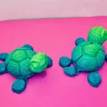 Mô hình rùa 3D siêu đáng yêu với khớp chân linh hoạt (Turtle Flexi Feet) - Thumbnail 5