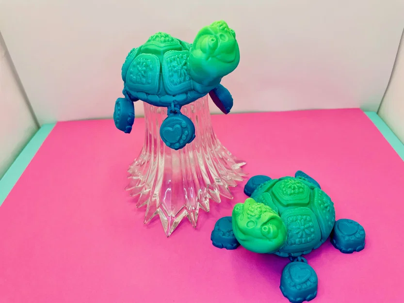 Mô hình rùa 3D siêu đáng yêu với khớp chân linh hoạt (Turtle Flexi Feet) - Image 6
