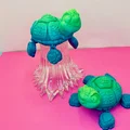 Mô hình rùa 3D siêu đáng yêu với khớp chân linh hoạt (Turtle Flexi Feet) - Thumbnail 6