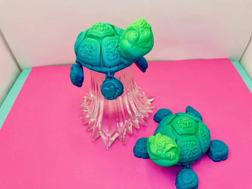 Mô hình rùa 3D siêu đáng yêu với khớp chân linh hoạt (Turtle Flexi Feet) - Image 12